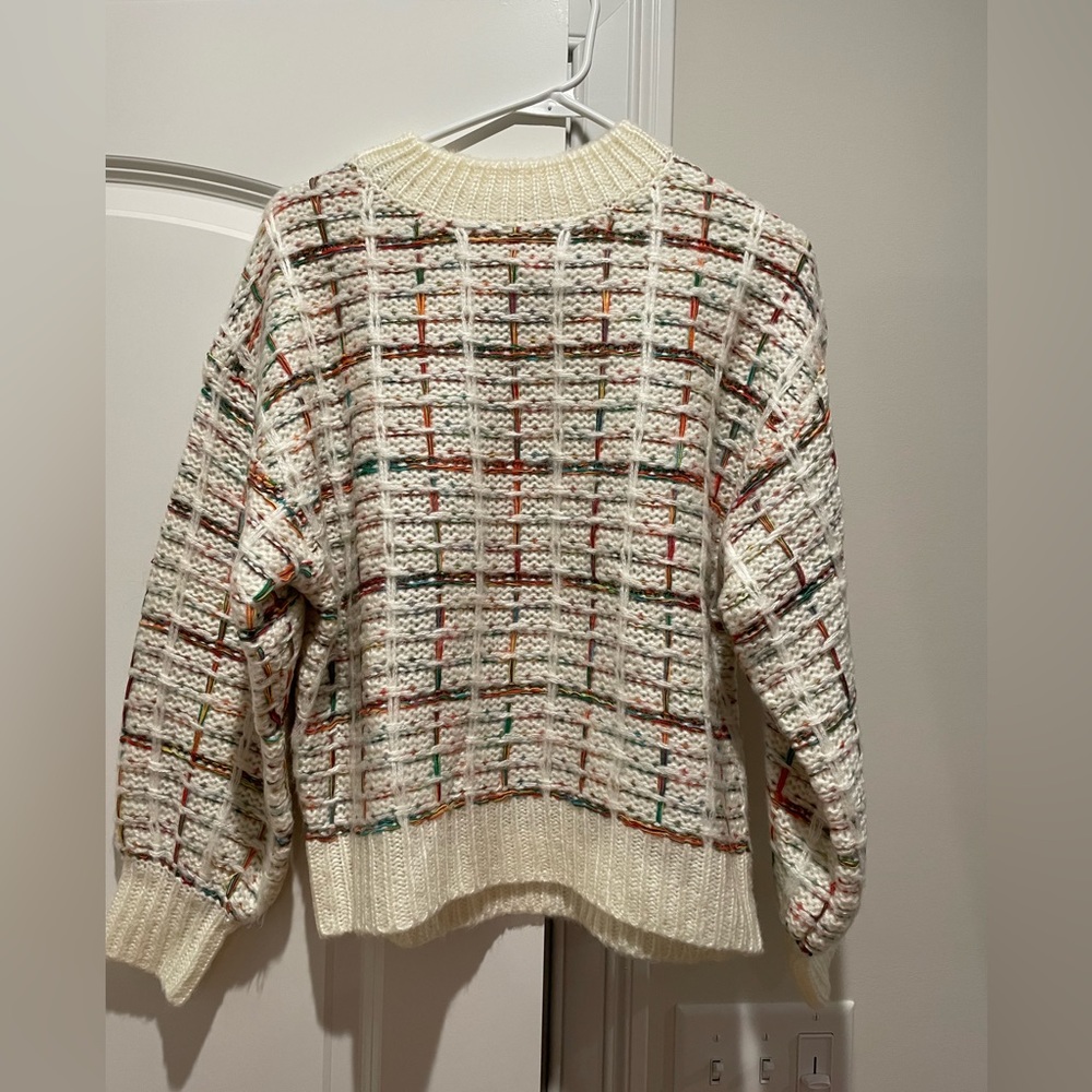 Anthropologie Space-Dyed Sweater